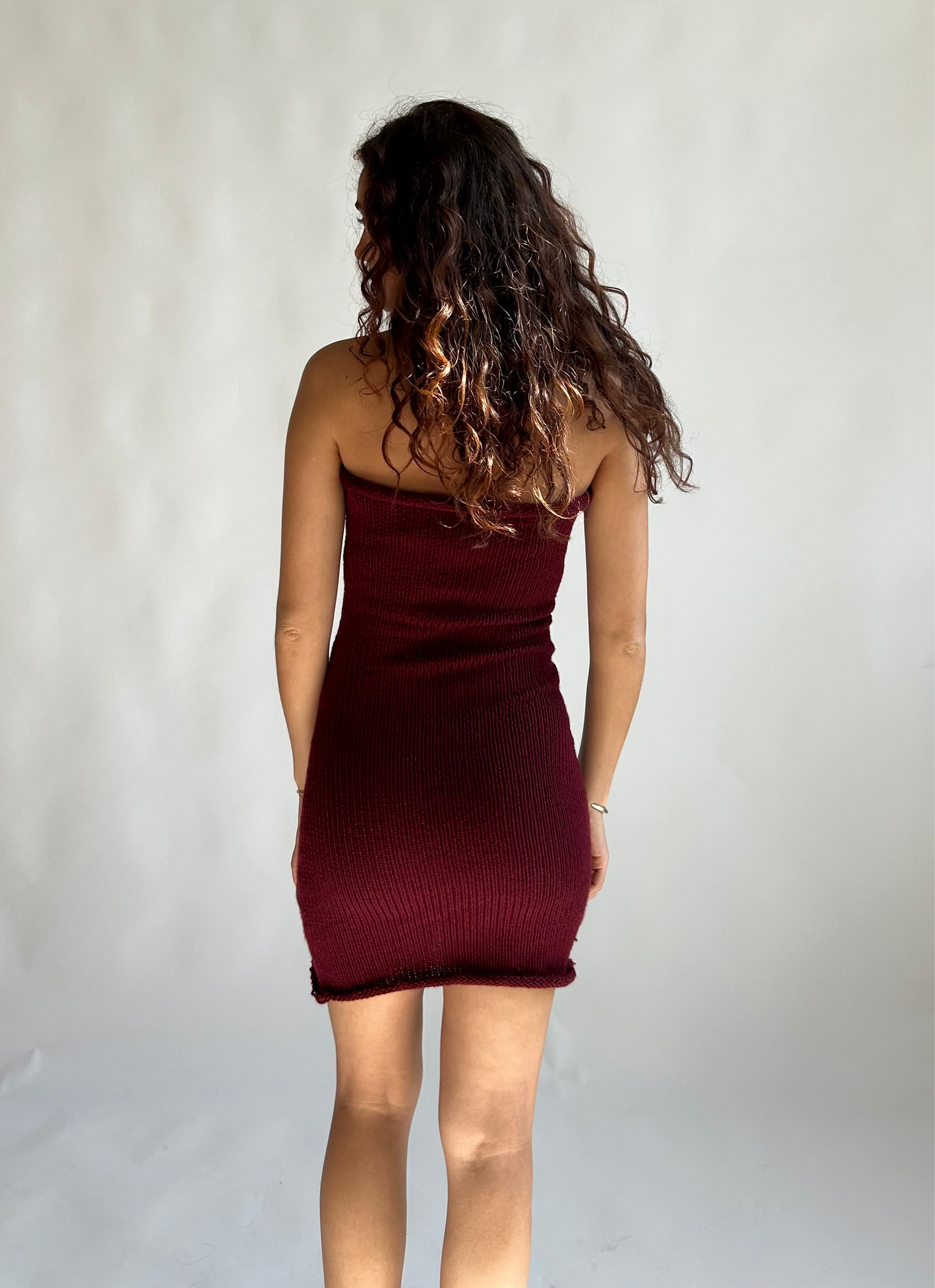 The 3D rose dress