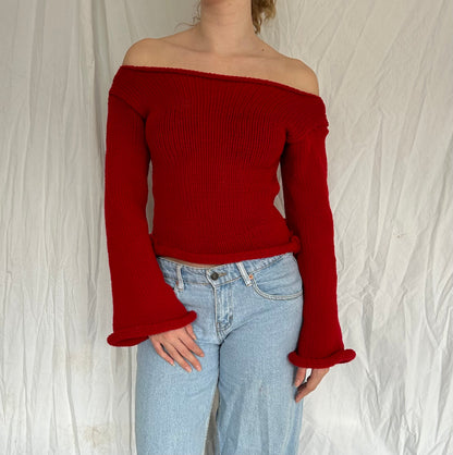 Red sweater