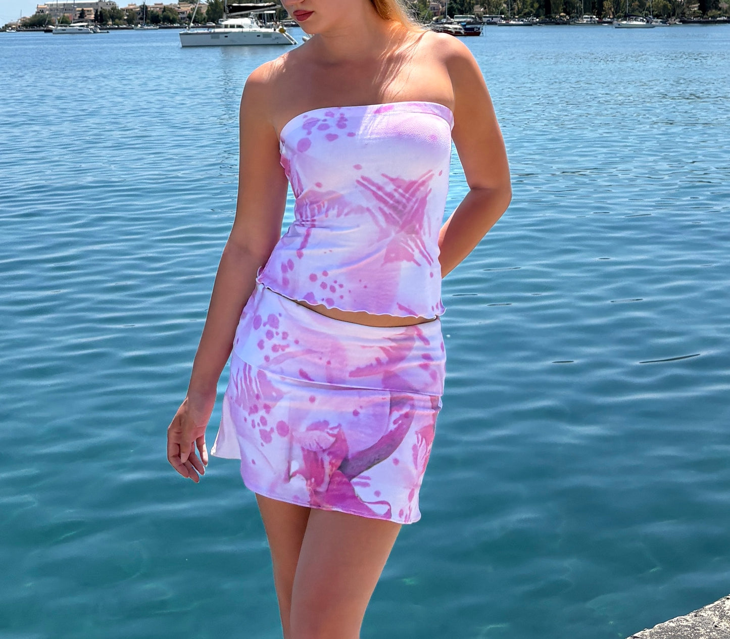 The Orchid top - Strapless