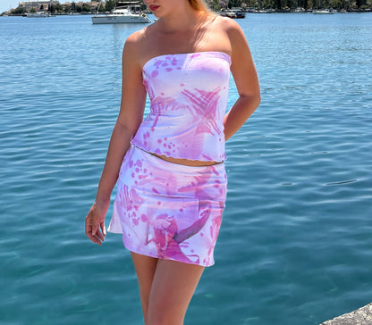 The Orchid top - Strapless