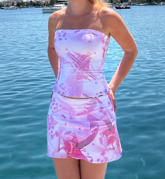 The Orchid top - Strapless