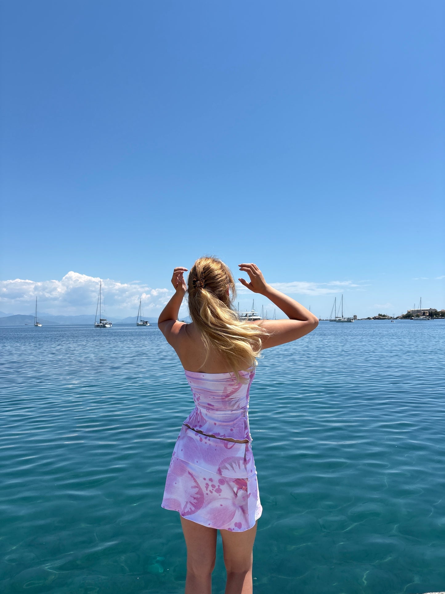The Orchid top - Strapless