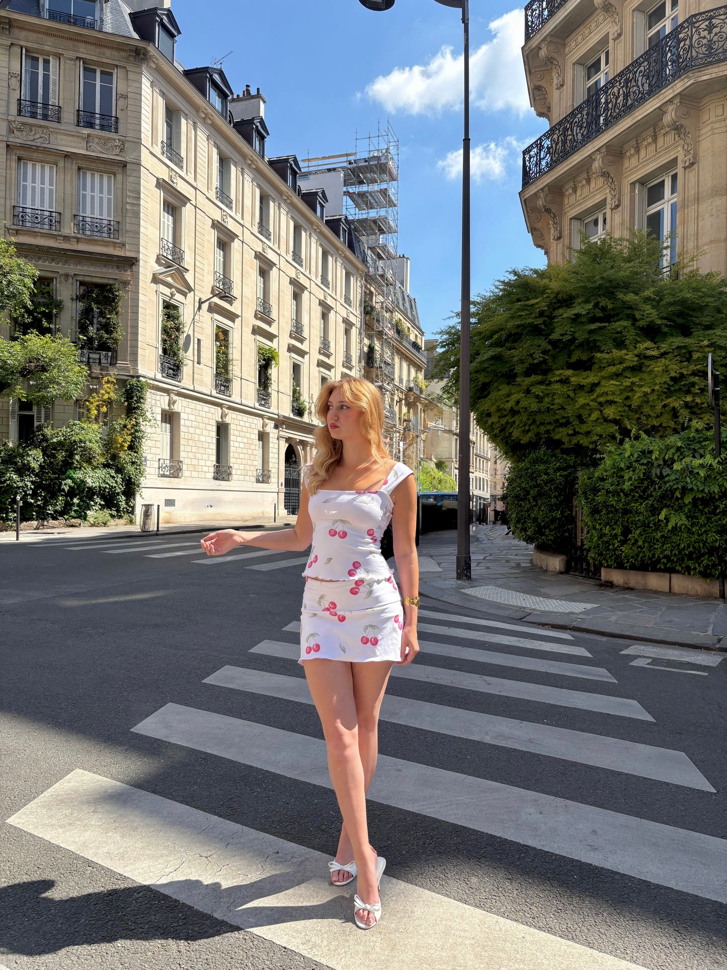 The Cherry mini skirt