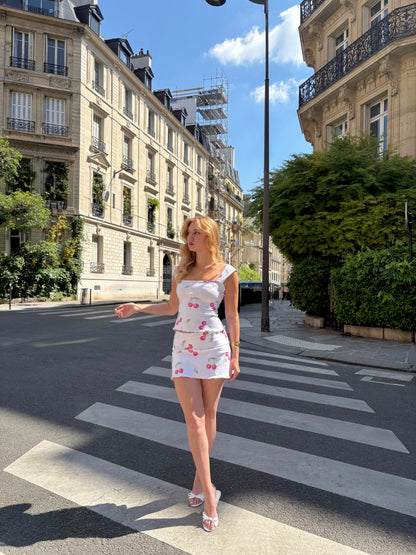 The Cherry mini skirt
