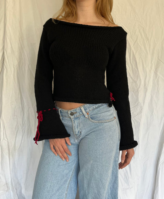 Pop of Cherry sweater