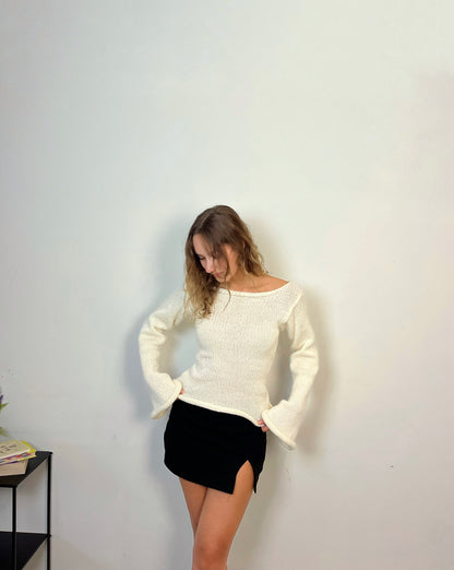 White sweater