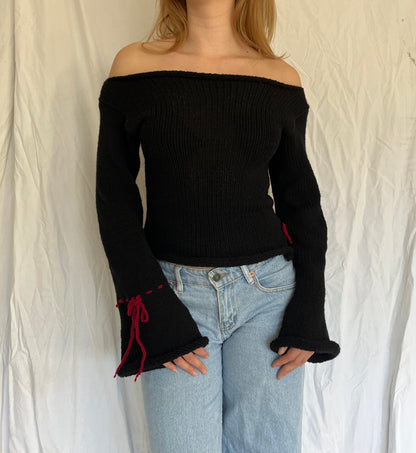 Pop of Cherry sweater